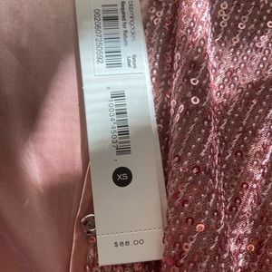 Aqua pink sequin jumpsuit